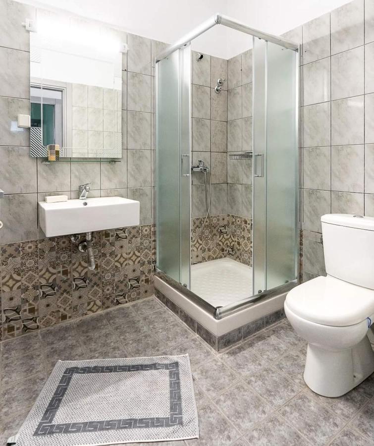 Mougkrasstudio Apartment Skala Rachoni  Bagian luar foto