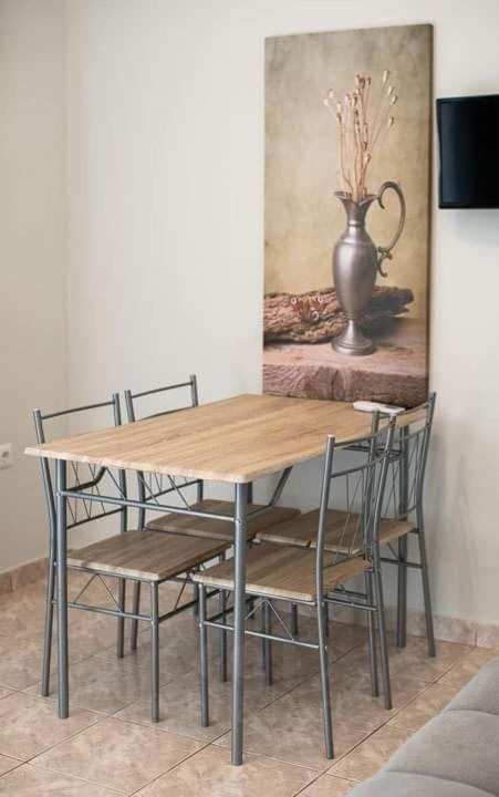 Mougkrasstudio Apartment Skala Rachoni  Bagian luar foto